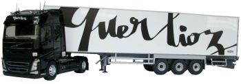 ELI116240 - VOLVO FH4 Globetrotter 4x2 avec semi frigo 3 essieux CHERREAU Querlioz