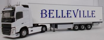 ELI116267 - VOLVO FH04 Globetrotter 4x2 avec semi frigo CHEREAU 3 essieux transport Belleville
