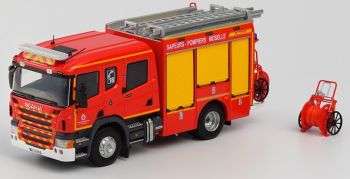 ELI116285 - SCANIA double cabine FPT HEINIS SDIS Sapeurs Pompiers de la moselle limité à 650 exemplaires