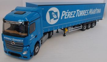 ELI116296 - MERCEDES BENZ Actros 2 4x2 et remorque Tautliner Transports PEREZ TORRES GROUP