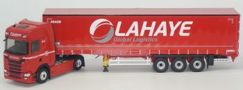 ELI116358 - SCANIA S500 Tautliner 4x2 et remorque bachée 3 essieux Lahaye logistics