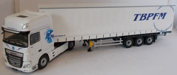 ELI116447 - DAF XF Euro 6 530 4x2 et remorque bachée TAUTLINER transport TBPFM