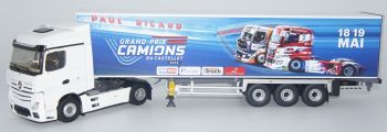 ELI116545 - MERCEDES BENZ Actros 2 4x2 et remorque caisse rigide Grand Prix Camion du Castelet 2019