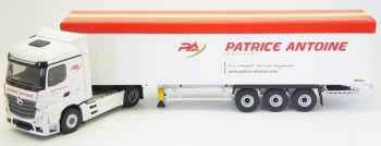 ELI116560 - MERCEDES BENZ Actros 5 1845 4x2 et remorque fond mouvant Transports Patrice Antoine