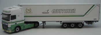 ELI116570 - DAF XF 480 My 2017 Super Space Cab 4x2 et remorque frigo Chereau transport Gauthier