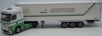 ELI116571 - MERCEDES BENZ Actros 2 1848 Bigspace 4x2 et remorque frigo Chereau transport Gauthier