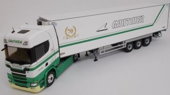 ELI116573 - SCANIA S500 4x2 et remorque frigo Chereau transport Gauthier