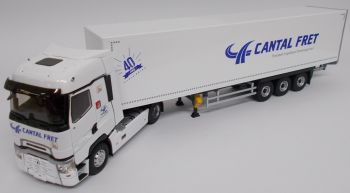 ELI116594 - RENAULT T High 4x2 et remorque fourgon Cantal Fret special 40 ans