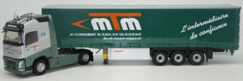 ELI116601 - VOLVO FH4 500 4x2 et remorque bâchée Tautliner Transport Mtm