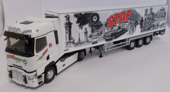 ELI116606 - RENAUL T High 4x2 et remorque frigo Chereau STAF