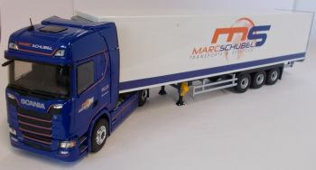 ELI116623 - SCANIA S500 4x2 et remorque frigo transport Marc Schubel