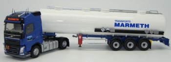 ELI116626 - VOLVO FH4 4x2 et remorque citerne chimique Transports Marmeth