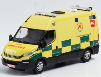 ELI116665 - IVECO Daily ambulance Belge AMU28 Zone de Secours Wallonie Picarde limité à 240 exemplaires