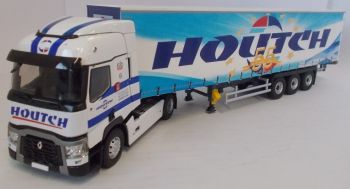 ELI116799 - RENAULT T 4x2 et remorque Tautliner Transports HOUTCH 55 ans