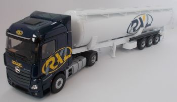 ELI116834 - MERCEDES BENZ Actros 5 4x2 et remorque silo Transports ROUXEL