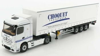 ELI116857 - MERCEDES BENZ Actros 5 4x2 et remorque Tautliner Transports CHOQUET