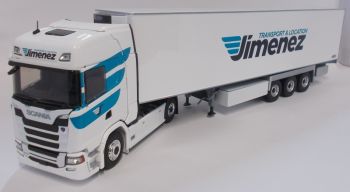 ELI116868 - SCANIA S500 4x2 et remorque frigo Chereau Transports JIMENEZ