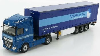 ELI116874 - DAF XF MY 2017 Space Cab 480 4x2 et remorque Tautliner VERLHAC LOGISTIQUE