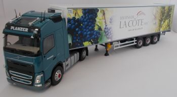 ELI116912 - VOLVO FH 4 4x2 et remorque frigo Les Vins De La Côte AOC Transports Planzer