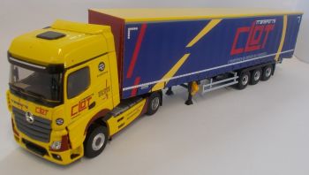 ELI116913 - MERCEDES BENZ Actros 5 1848 4x2 et remorque Tautliner Transports CLOT