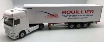 ELI116924 - DAF XF MY 2017 530 Super Space Cab 4x2 et remorque fourgon Transports ROUILLIER