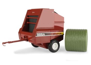 ERT16323 - Round baller HESSTON 565A avec balle Ech:1/16