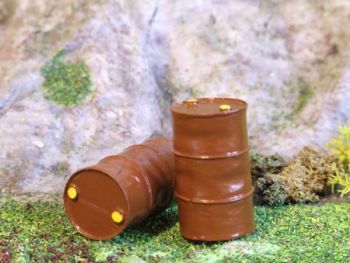 FB029 - 2 Bidons Marron - En miniature