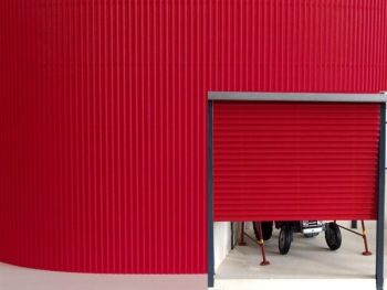 FB036F - Carton ondulé Rouge - 50 x 70 cm