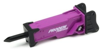 BRH hydraulique ProDem PRB 1000 - pour pelle de 85 à 140 Tonnes Largeur d'attelage : 15 mm