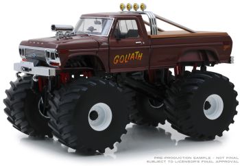 GREEN13540 - FORD F-250 pick-up 1979 Monster Truck GOLIATH marron