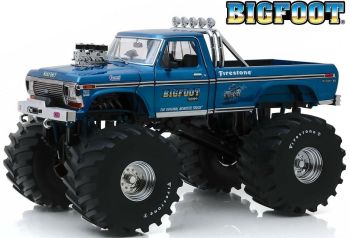 GREEN13541 - FORD F-250 1974 Monster Truck BIGFOOT #1 pneus de 66 pouces