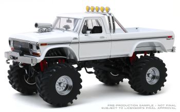 GREEN13556 - FORD F-250 pick-up 1979 Monster Truck blanc