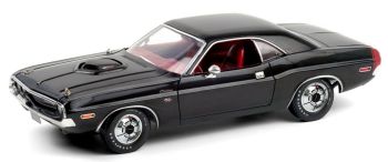 GREEN13585 - DODGE Challenger R/T 440 1970 noire intérieur rouge
