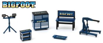 GREEN16040-A - Outils d'atelier BIGFOOT ech 1/64