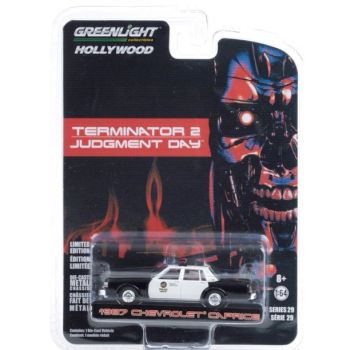 GREEN44890-F - CHEVROLET Caprice 1987 du film Terminator 2 The Judgment Day vendue sous blister