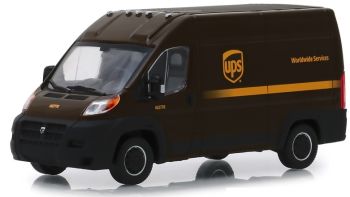 GREEN86156 - DODGE Ram Pomaster 2500 Cargo 2018 UPS toit haut