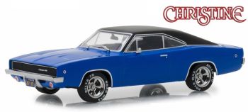 GREEN86531 - DODGE Charger 1968 bleue toit noir de Dennis Guilder du film Christine