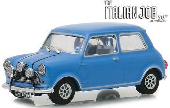 GREEN86549 - AUSTIN MINI COOPER S 1275 1967 bleue The Italian Job