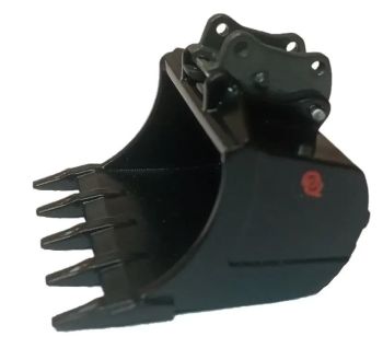 GF108-4 - Godet à 5 dents OilQuick pour pelle de 24 à 33 Tonnes