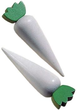 HAB1369 - Accessoires de marchande - 3 Radis noir