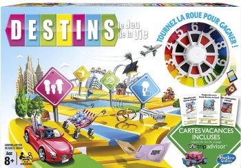 HASC0161 - Destins - Jeu de la vie Edition en vacances | 2 à 4 joueurs