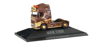 HER110846 - VOLVO FH GL XL Zgm 4x2 Maik Terpe avec socle présentoir vitrine