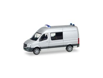 HER012959 - MERCEDES Sprinter force de l'ordre gris en kit à assembler