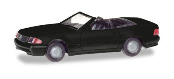 HER013222 - MERCEDES 500 SL cabriolet Noir - En Kit