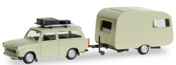HER028790 - TRABANT 601S Universal avec caravane 1 essieu