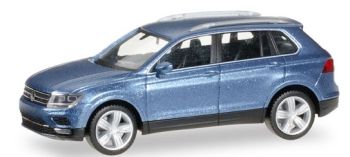 HER038607 - VOLKSWAGEN Tiguan "Bleu métallic" Ech:1/87