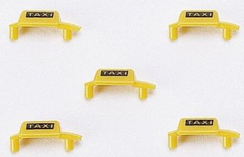 HER050913 - 5 bornes jaunes taxi