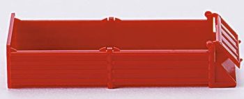HER051651 - 2 bennes rouges basses sans le chassis