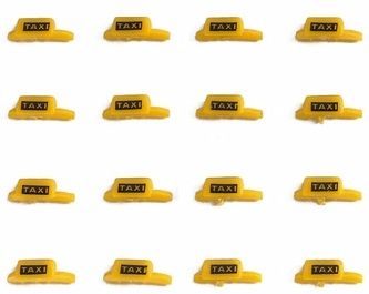 HER052306 - 20 bornes jaunes taxi