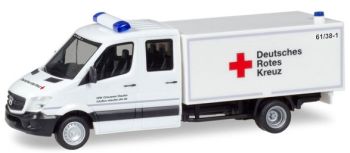 HER093651 - MERCEDES BENZ Spinter de secours porteur caisse rigide Deutsches Rotes Kreuz